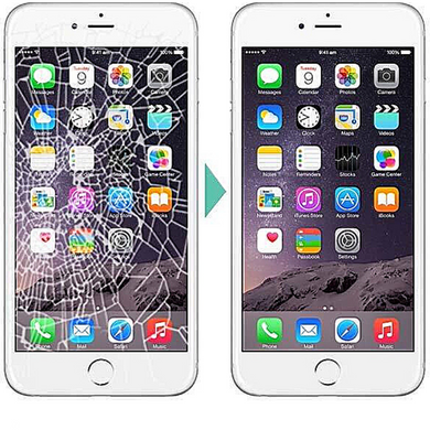 Any iPhone 5 Series / 6 / 6S / 7 / 8 / SE Broken Replacement Screen Repair | Mail-in Service