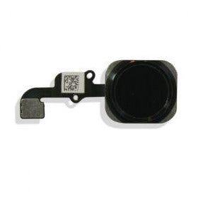 iPhone 6 & 6 Plus Home Button with Flex Cable Replacement Part - Black