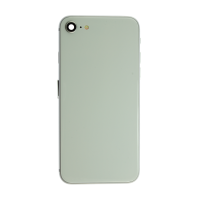 iPhone 8 Back Housing with Small Parts - White (NO LOGO)