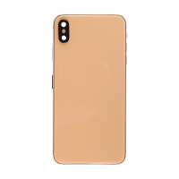 iPhone XS Max Back Housing with Small Part Replacement Part - Gold (NO LOGO)