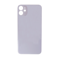 iPhone 11 Rear Glass Back Cover Replacement - Purple (Big Hole, Generic)