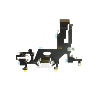 iPhone 11 Charging Port with Flex Cable Replacement Part - White
