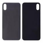 iPhone XS Back Cover Replacement Part - Black (NO LOGO)