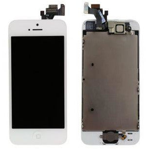 iPhone 5 with Small Parts (Quality Aftermarket) Replacement - White