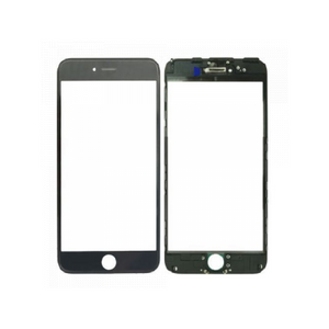 iPhone 6 Front Glass with Frame - Black