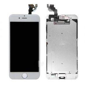 iPhone 6 with Home Button Gold, Small Parts (Quality Aftermarket) Replacement - White