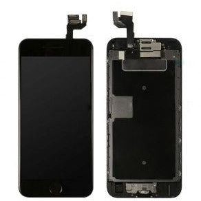 iPhone 6S with Home Button Black, Small Parts (Quality Aftermarket) Replacement - Black