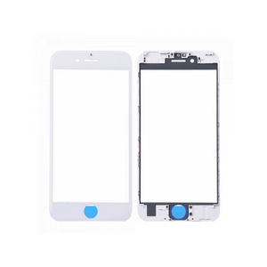 iPhone 6S Front Glass with Frame - White