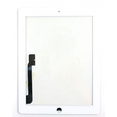 iPad 3/4 (HQC) Digitizer Replacement Part with Small Parts - White