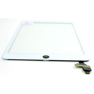iPad Mini (HQC) Digitizer IC + CameraPlate with Home Button - White
