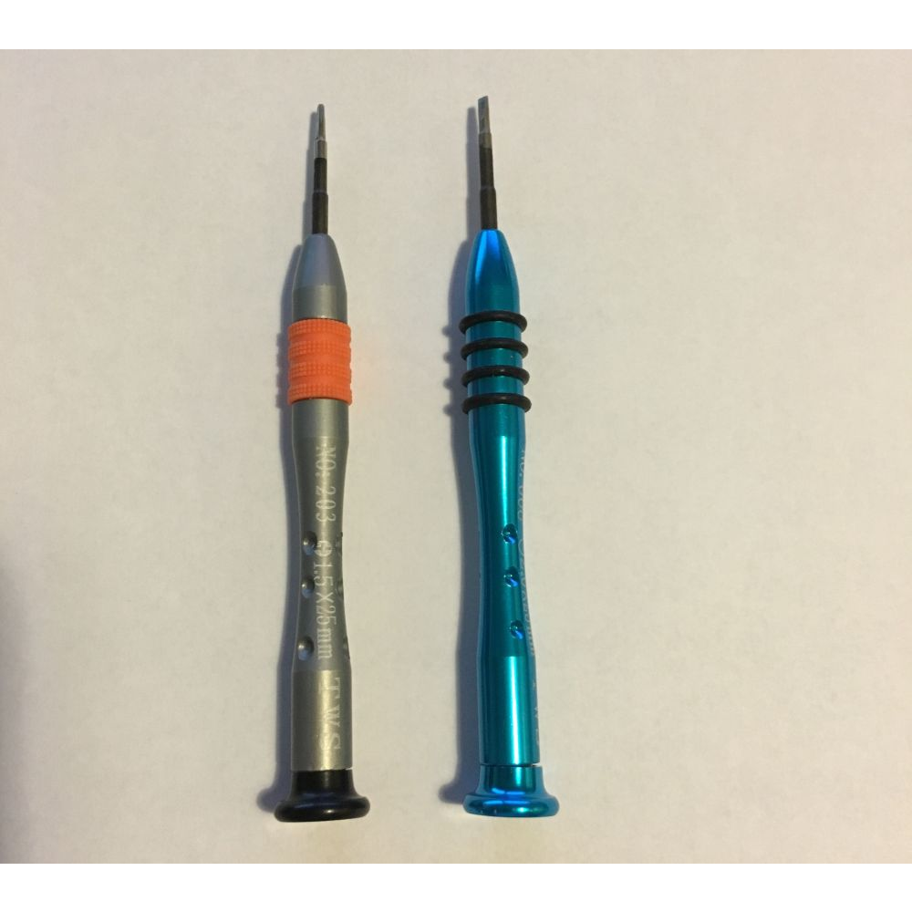 Screw Driver Two-In-One Package (1.5X25MM and .8X25MM)
